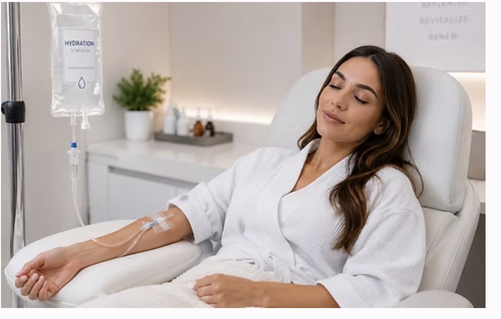 IV hydration treatment
